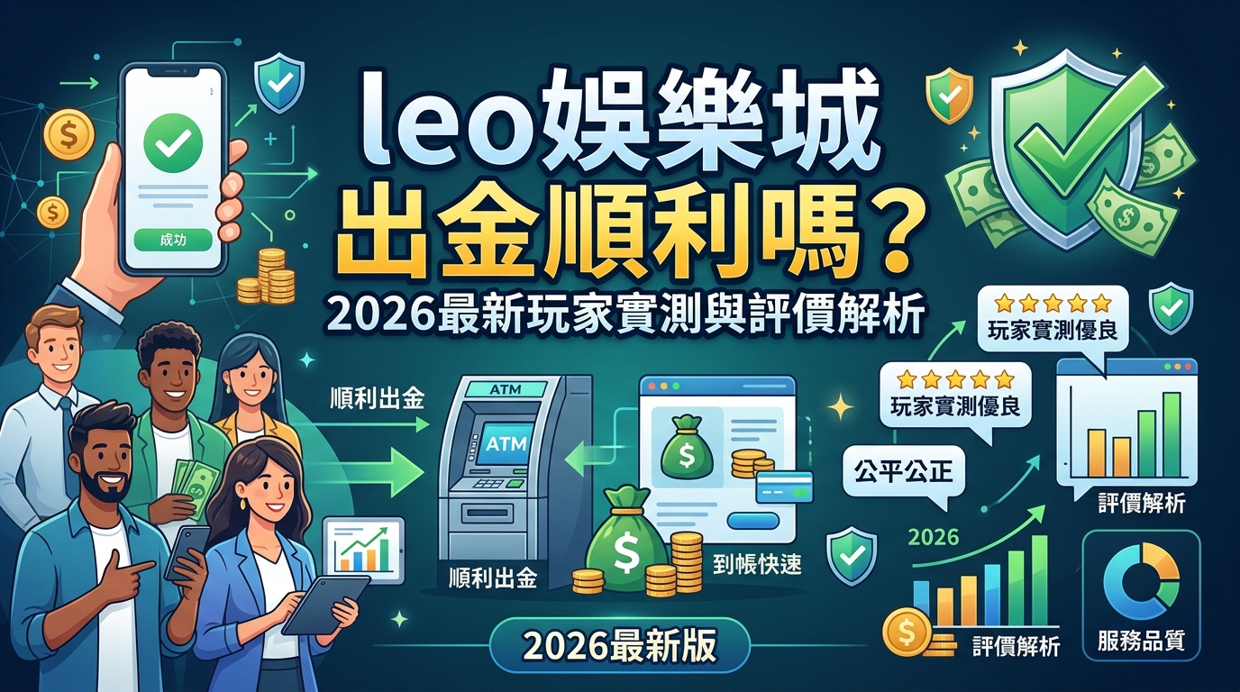 leo娛樂城出金順利嗎？2026最新玩家實測與評價解析