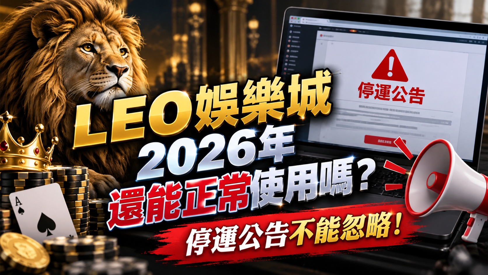 LEO娛樂城2026年還能正常使用嗎?停運公告不能忽略